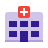 Hospital icon by Icons8
