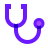 Stethoscope icon by Icons8